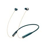 OPPO Enco M31 Wireless Bluetooth Earphones with Neckband and Mic, Support AI-powered Noise Canceling During Calls, IPX5 Water Resistant, Supports Android (Green)