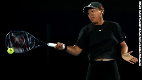 Osaka defends her Australian Open title in Melbourne. 