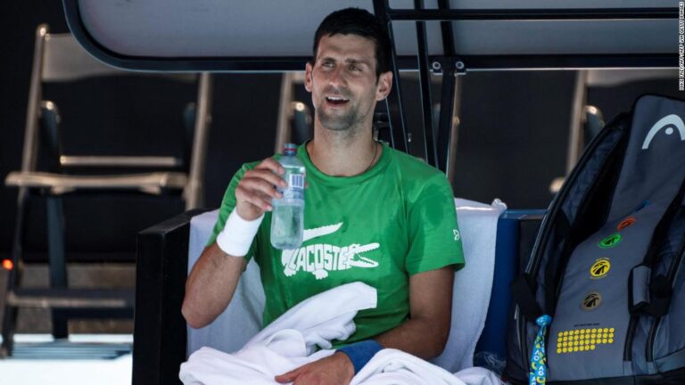 Novak Djokovic equated against Miomir Kecmanovic at Australian Open amid visa uncertainty