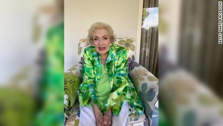 A photo of Betty White, taken on December 20, shared by her assistant.
