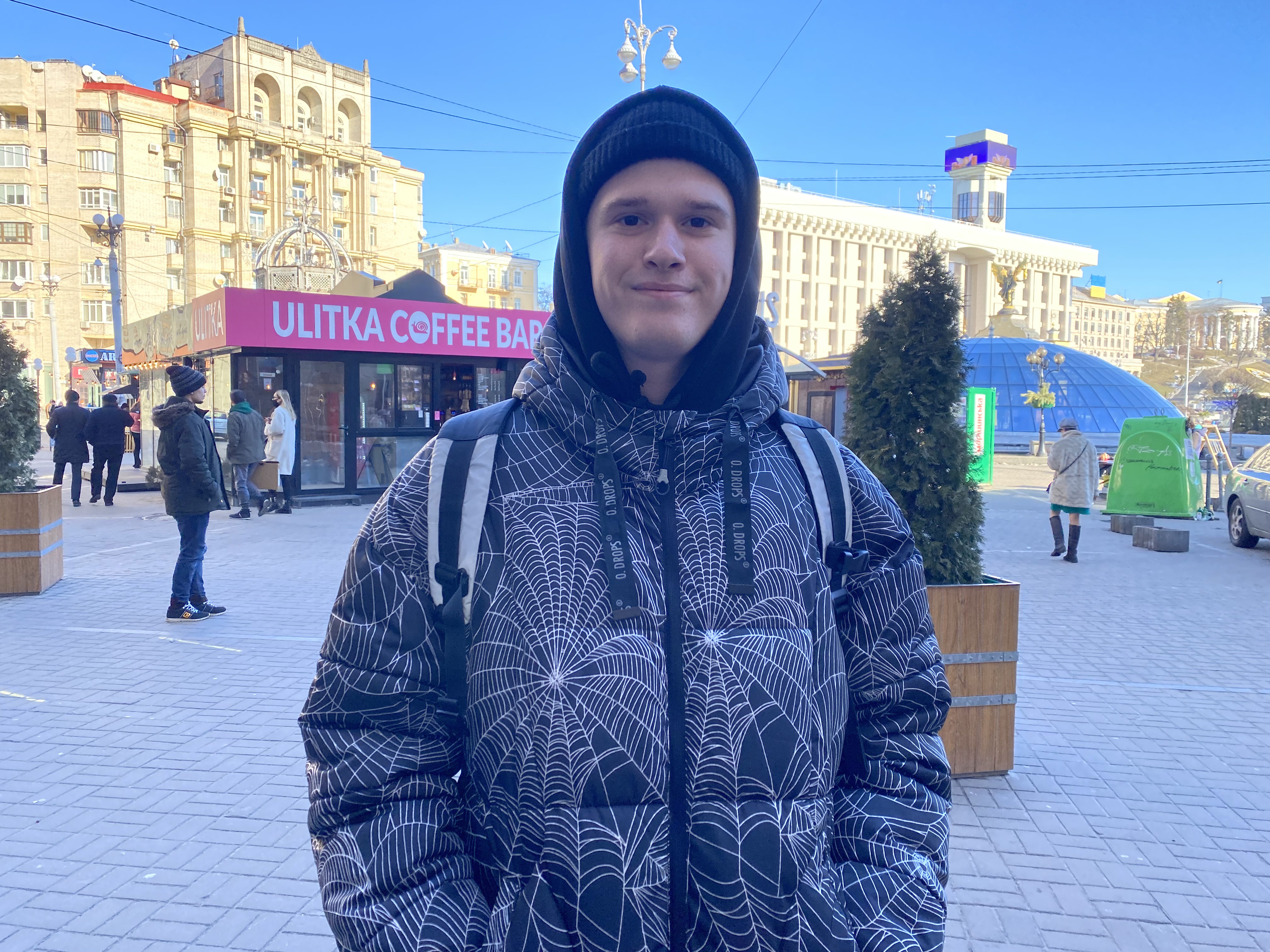 Andriy Krachevskiy, 20, doesn't believe there could be an invasion — at least not in the coming months.