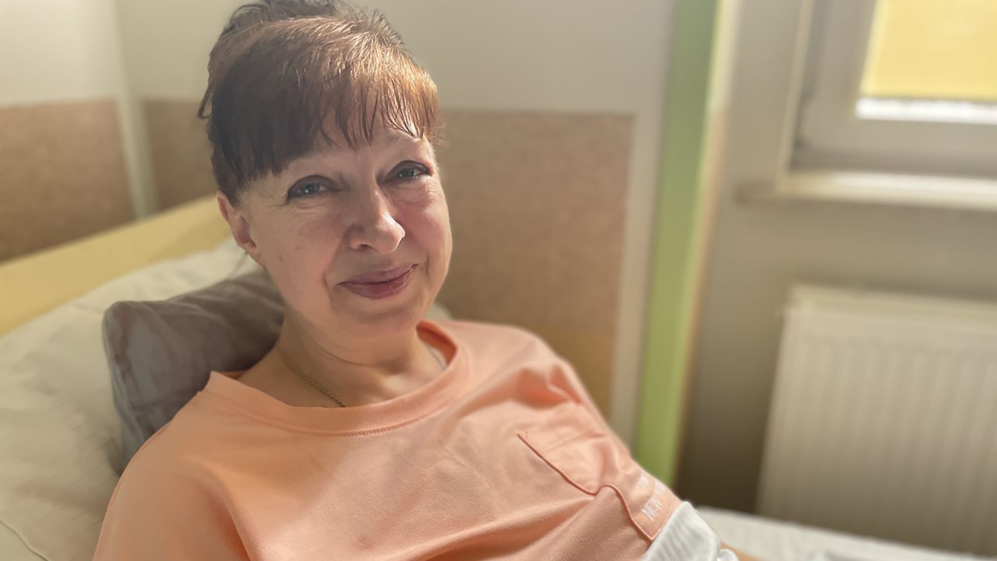Tatiana Mikhailuk survived an attack in her hometown of Buchad before she developed cervical cancer in Poland.