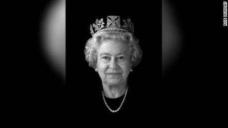This image of the Queen lay unseen in holograph Rob Munday's archives for nearly 19 years.