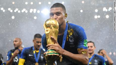 Mbappé was a crucial part of France's World Cup winning team, scoring a goal in the final as France defeated Croatia 4-2.