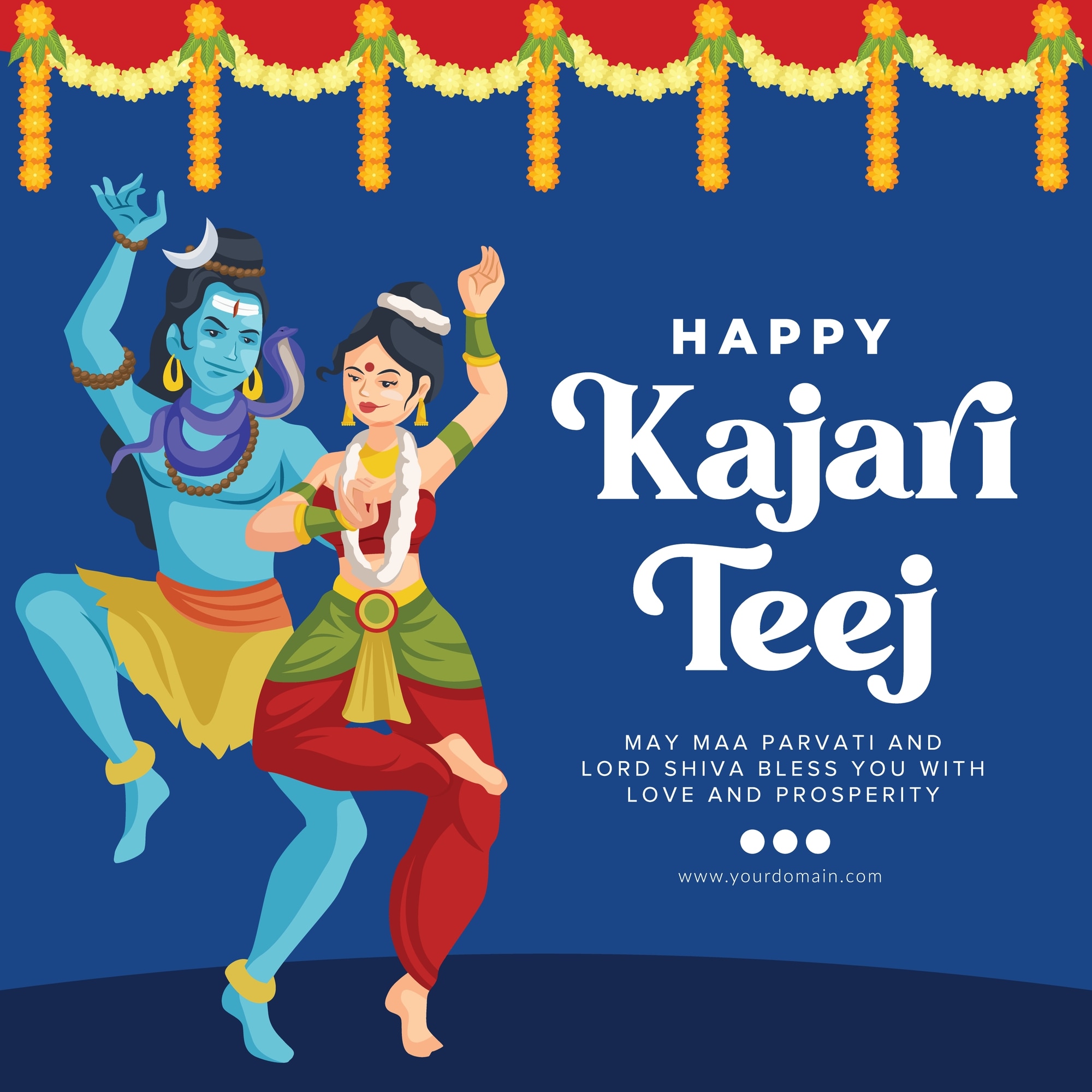 Happy Kajari Teej 2022: Quotes, Wishes, Messages and WhatsApp Greetings to Share. (Image: Shutterstock)